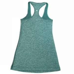 Green Lululemon Razorback Tank